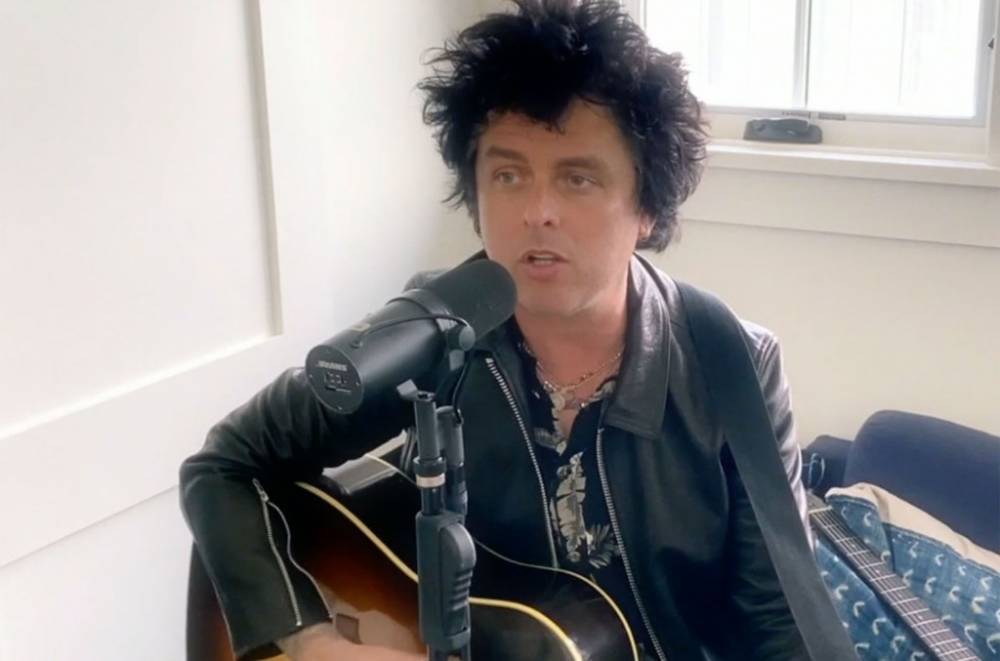 Jimmy Fallon - Tommy James - Billie Joe Armstrong - Billie Joe Armstrong Performs Self-Isolation Standard ‘I Think We're Alone Now’ For ‘Fallon’: Watch - billboard.com