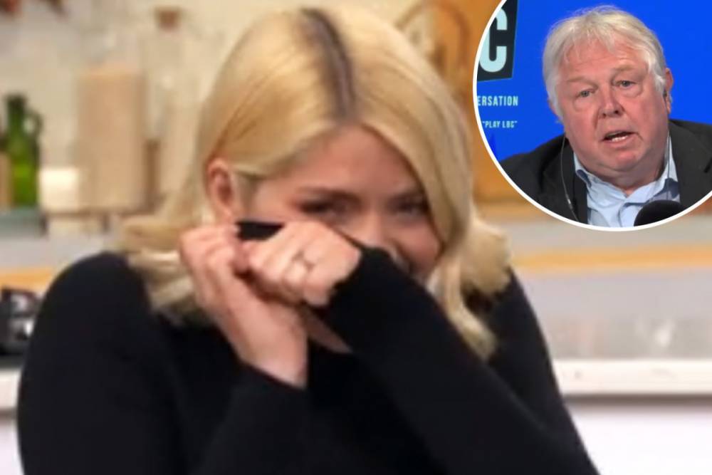 Holly Willoughby - Phillip Schofield - Easter Bunny - Jacinda Ardern - Nick Ferrari - Holly Willoughby can’t stop giggling in debate over New Zealand PM’s claims that Easter Bunny is an ‘essential worker’ - thesun.co.uk - New Zealand