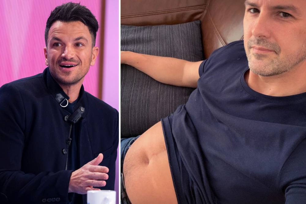 Peter Andre - Paddy Macguinness - Peter Andre trolls Paddy McGuinness for gaining weight after he moans wife Christine can no longer see his penis - thesun.co.uk