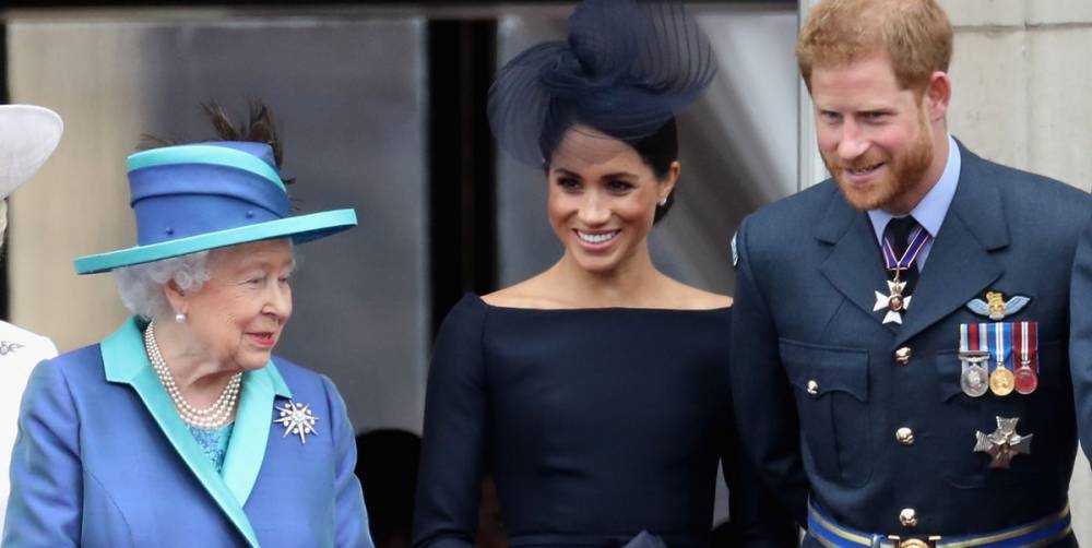 Harry Princeharry - Meghan Markle - queen Elizabeth Ii II (Ii) - Meghan Markle and Prince Harry 'Were Moved' by the Queen's Coronavirus Address - elle.com - Britain - Los Angeles
