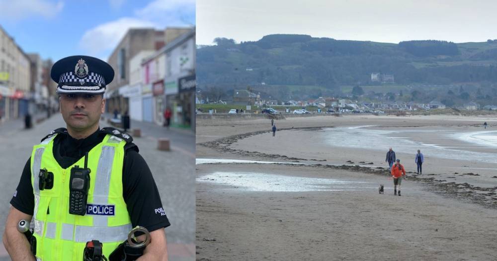 Faroque Hussain - Easter warning: Stay away from Ayrshire's tourist hotspots says area's police chief - dailyrecord.co.uk - Britain