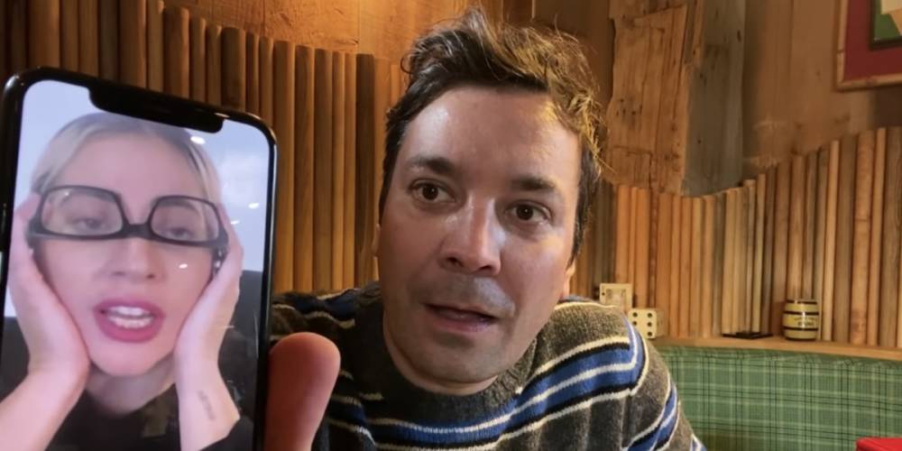 Jimmy Fallon - Lady Gaga Apologized to Jimmy Fallon for Their Super Awkward Televised FaceTime Call - cosmopolitan.com