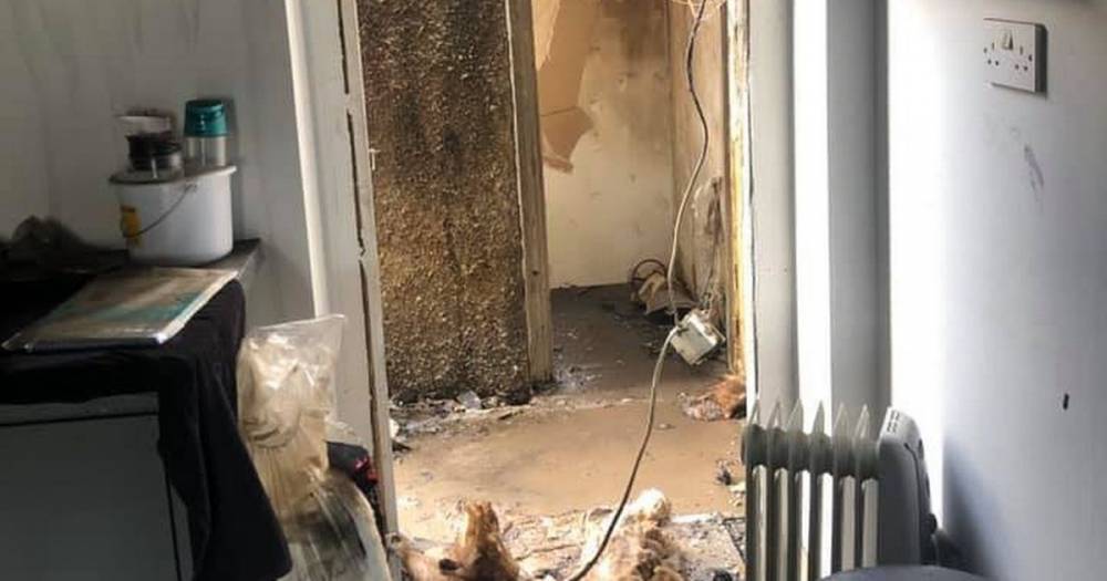Scots hairdressers left in ruins after firebugs set salon ablaze during coronavirus lockdown - dailyrecord.co.uk - Scotland