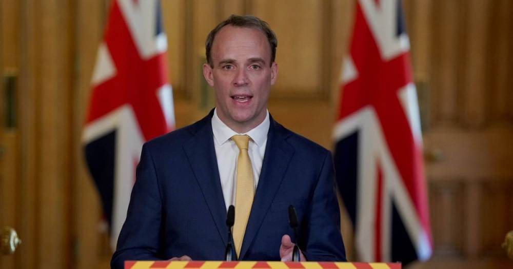 Boris Johnson - Dominic Raab - Patrick Vallance - UK coronavirus case numbers 'moving in right direction' - but government not ready to review lockdown exit - manchestereveningnews.co.uk - Britain
