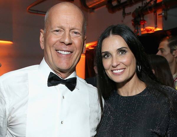 Exes Demi Moore and Bruce Willis Are Social Distancing Together in Matching Pajamas - eonline.com