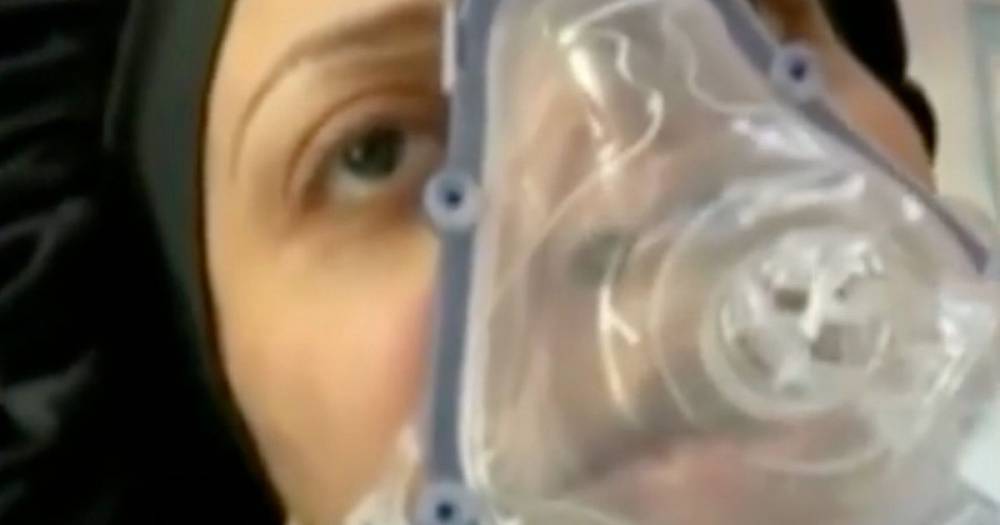 Pregnant nurse's tearful plea through oxygen mask as she fights coronavirus - mirror.co.uk