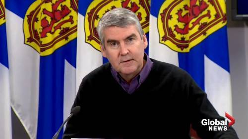 Nova Scotia - Stephen Macneil - ‘For crying out loud, just do it’ Nova Scotia premier urges social distancing - globalnews.ca