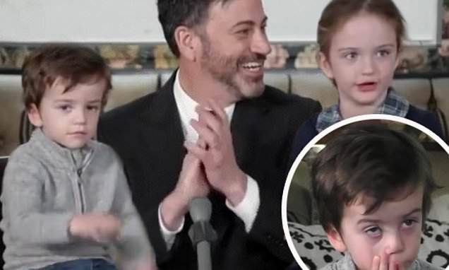 Jimmy Kimmel - Jimmy Kimmel hosts adorable version of Who Wants to Be a Millionaire starring his kids - dailymail.co.uk