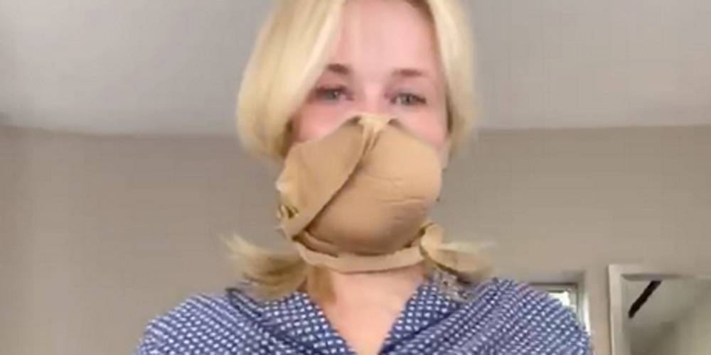 Chelsea Handler Turns Her Bra Into a Face Mask Amid Pandemic - Watch! (Video) - justjared.com