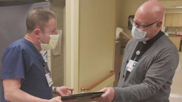 Jennifer Joyce - Hospital chaplain adjusts to changes during pandemic - fox29.com - county Camden