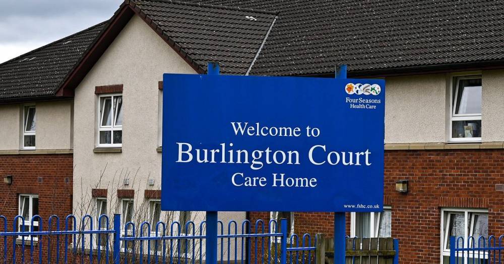 Scots care home 'allowed wife to visit dying husband' despite 16 coronavirus deaths - dailyrecord.co.uk - Scotland - city Burlington