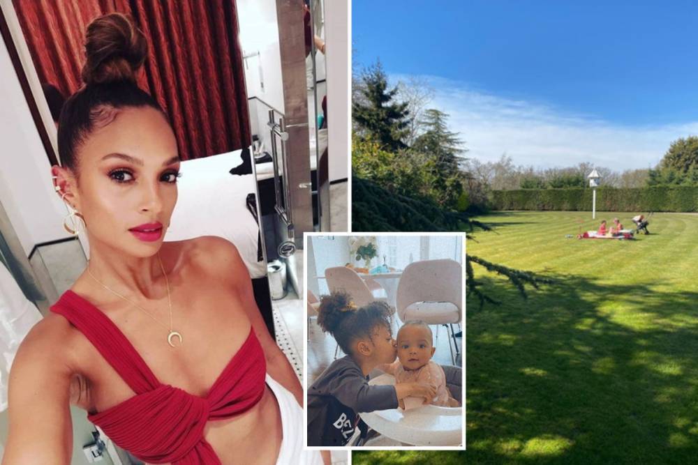 Alesha Dixon - Inside BGT judge Alesha Dixon’s Hertfordshire home with £1,300 mirrors, gym and huge garden that fans mistook for a park - thesun.co.uk