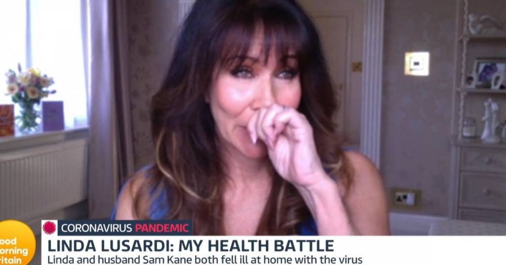 Linda Lusardi - Sam Kane - Linda Lusardi breaks down as she relives moment she thought she'd die from coronavirus - mirror.co.uk - Britain