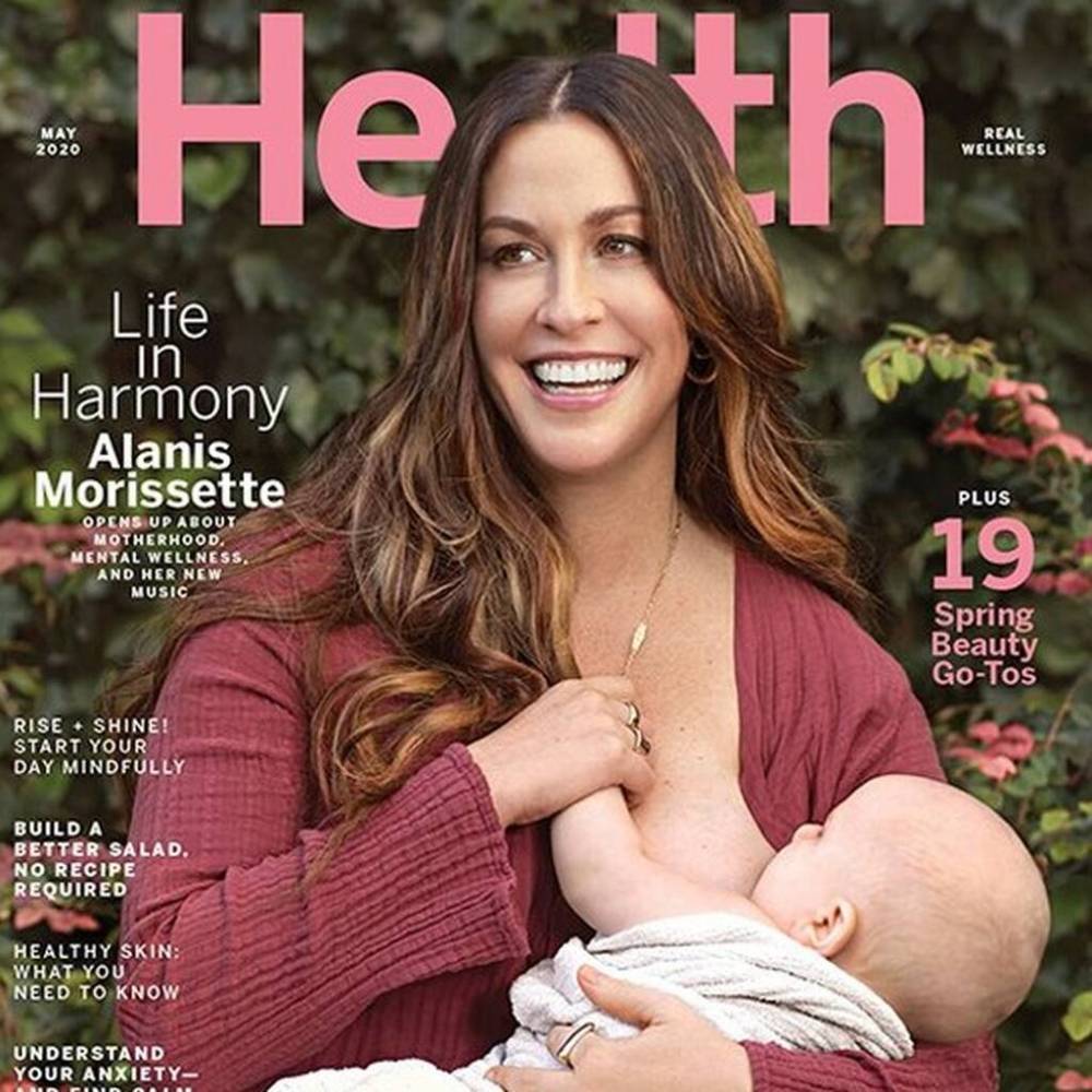 Alanis Morissette - Alanis Morissette honours mothers by breastfeeding during magazine photoshoot - peoplemagazine.co.za