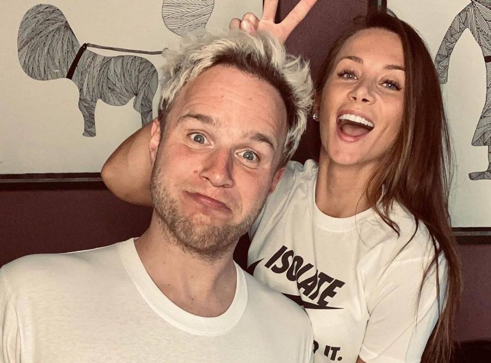 Amelia Tank - Olly Murs poses with girlfriend Amelia after playing cruel pranks on each other - thesun.co.uk