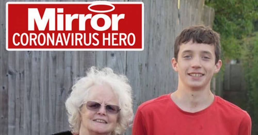 Hero boy, 14, leads army of volunteers to help the vulnerable in coronavirus isolation - mirror.co.uk