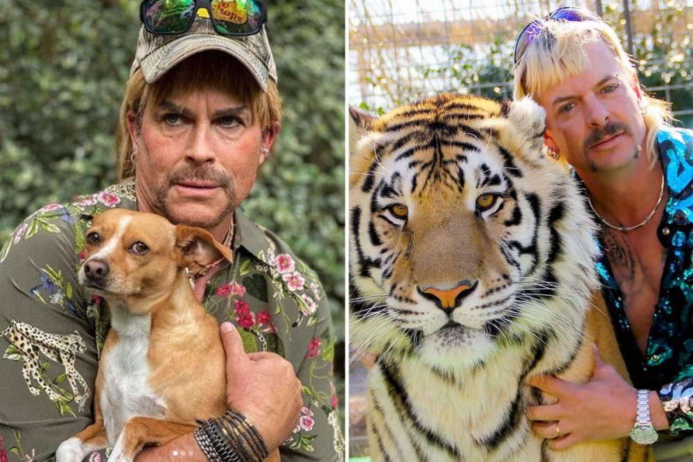 Joe Exotic - Ryan Murphy - Tiger King - Rob Lowe reveals he’s ‘developing’ a Tiger King adaptation after dressing up as Joe Exotic in hilarious photo - thesun.co.uk - Usa - county Story