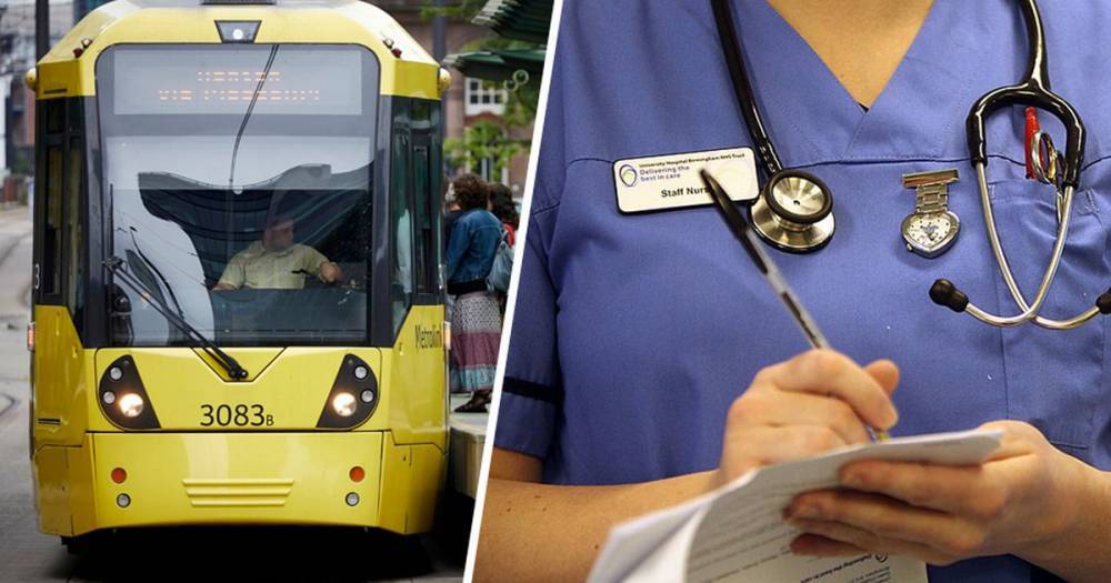 Andy Burnham - NHS and social care workers to get free tram travel from this weekend amid coronavirus pandemic - manchestereveningnews.co.uk - city Manchester