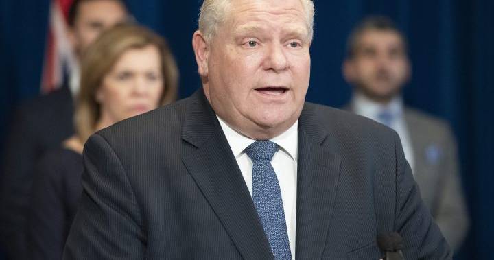 Doug Ford - Monte Macnaughton - Coronavirus: Ontario ramps up essential construction projects, including hospital expansions - globalnews.ca