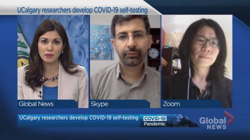 Calgary research team develops hand-held device for COVID-19 self-testing - globalnews.ca