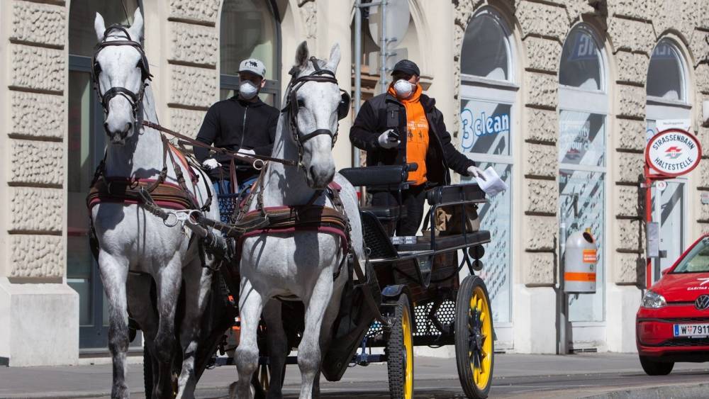 Vienna's horse-drawn carriages now delivering food - rte.ie - Austria - city Vienna