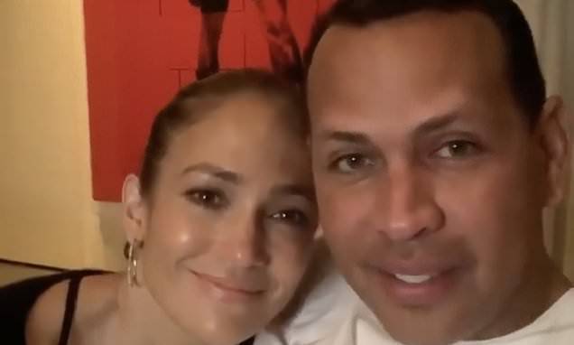 Jennifer Lopez - Alex Rodriguez - Jennifer Lopez and Alex Rodriguez urge fans to stay home - dailymail.co.uk - county Miami