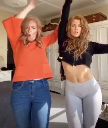 Maisie Smith - EastEnders’ Maisie Smith, 18, flashes her abs as she dances with lookalike mum - thesun.co.uk
