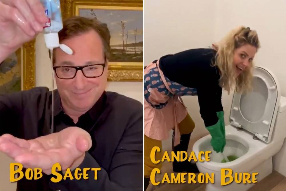 Bob Saget - John Stamos - Dave Coulier - Andrea Barber - Jodie Sweetin - ‘Full House’ cast gives opening credits a coronavirus-twist - nypost.com