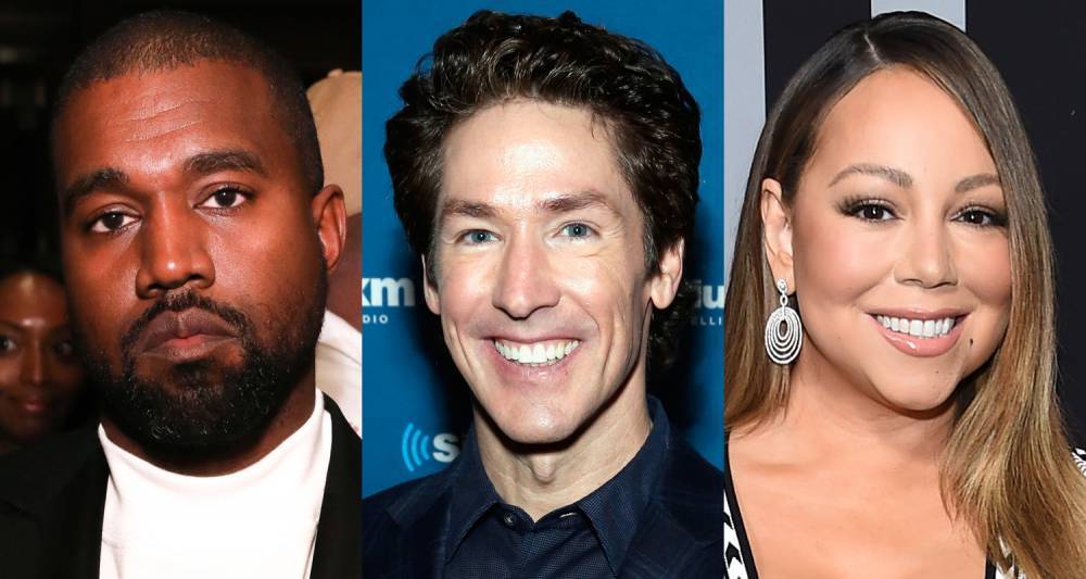 Mariah Carey - Joel Osteen - Kanye West & Mariah Carey to Appear on Joel Osteen's Virtual Easter Service - justjared.com - county Tyler - city Houston - county Perry