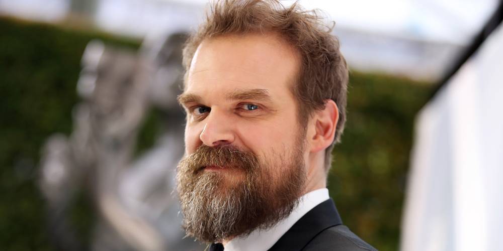 David Harbour - David Harbour Shares Phone Number To Connect & Support Fans Amid Coronavirus Fears & Lockdowns - justjared.com