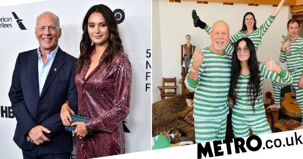 Bruce Willis - Demi Moore - Emma Heming - Bruce Willis’s wife Emma Heming chimes in on photos with ex-wife Demi Moore as they isolate separately - metro.co.uk
