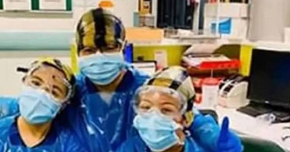 Three NHS nurses forced to wear bin liners for PPE test positive for coronavirus - dailyrecord.co.uk