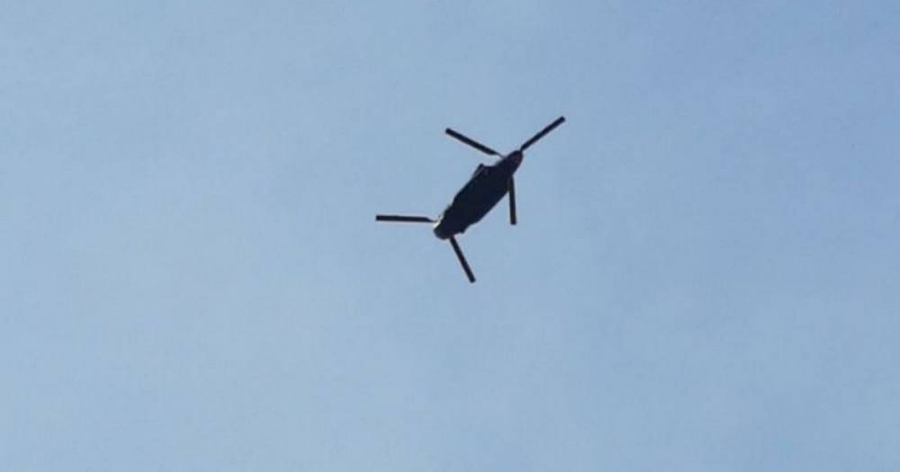 Chinook spotted in the skies above Greater Manchester this morning - manchestereveningnews.co.uk - Britain - city Manchester