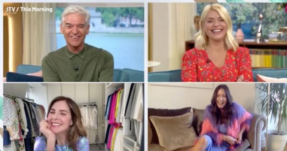 Holly Willoughby - Phillip Schofield - Lisa Snowdon - Nigel Farage - Holly and Phil disturbed over This Morning chat about Nigel Farage's bulge - mirror.co.uk