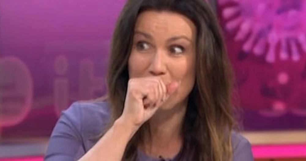 Susanna Reid - Piers Morgan - Good Morning Britain's Susanna Reid explains why she was coughing on the show - dailystar.co.uk - Britain