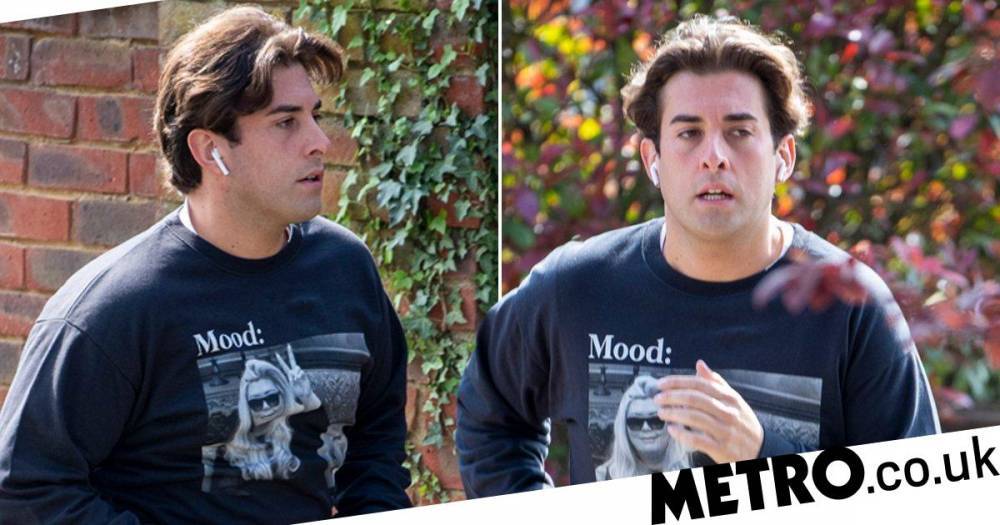 Gemma Collins - James Argent wears Gemma Collins meme jumper to continue weight loss regime after ‘rehab’ - metro.co.uk - Thailand - county Essex