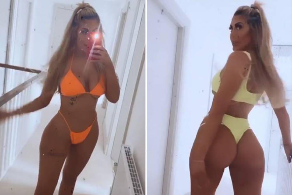 Chloe Ferry shows of new bikini range in series of sizzling snaps - thesun.co.uk