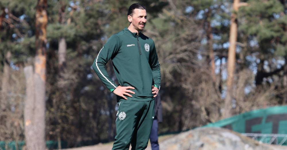 Zlatan Ibrahimovic trains with Hammarby amid coronavirus and unclear AC Milan future - dailystar.co.uk - Sweden - city Stockholm
