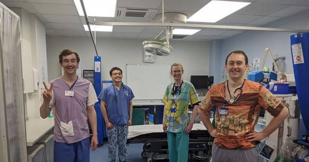 Big hearted Shetlanders turn bed sheets into medical scrubs for frontline NHS heroes - dailyrecord.co.uk - Scotland