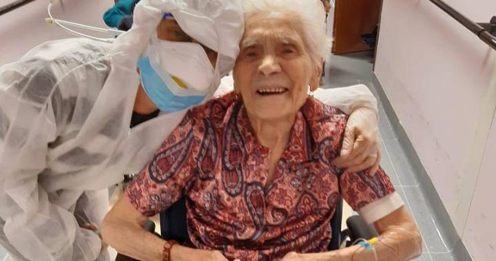 103-year-old Italian woman says ‘courage, faith’ helped her beat coronavirus - globalnews.ca - Italy - France - city Rome