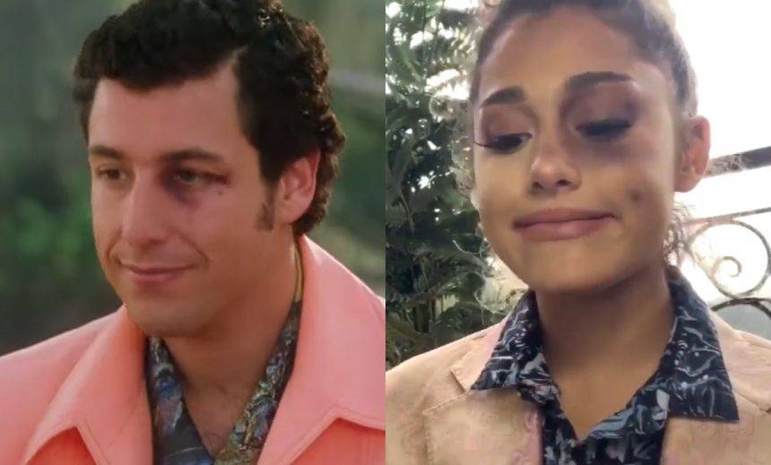 Adam Sandler - Ariana Grande Has Been Recreating The Waterboy Scenes In Quarantine — And Adam Sandler Approves! - perezhilton.com - city Sandler