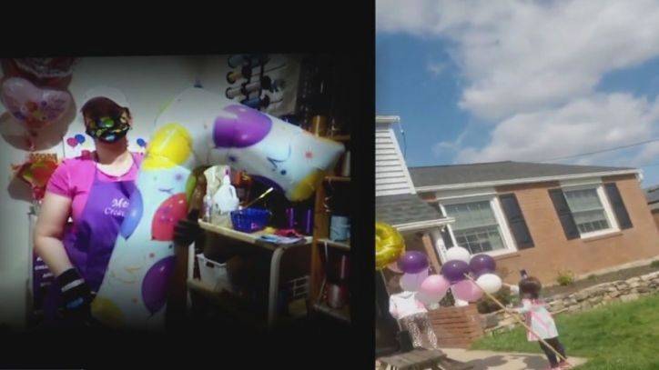 Montgomery County woman provides balloon delivery service for quarantine parties - fox29.com - state Pennsylvania - county Montgomery