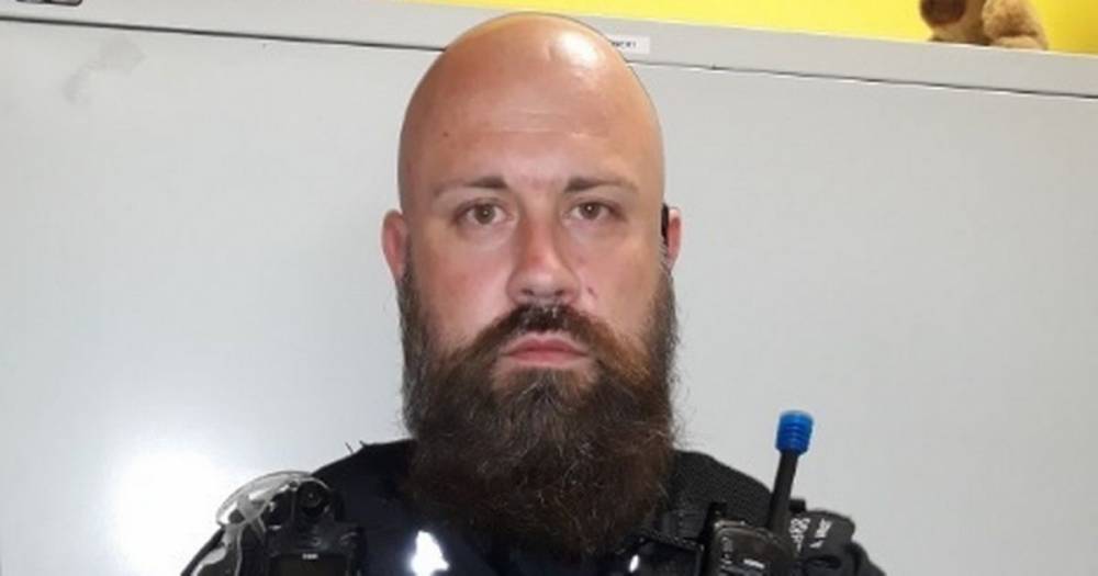 Anxious PC says he'd 'rather have been punched in face' after thug spat in his eye - mirror.co.uk