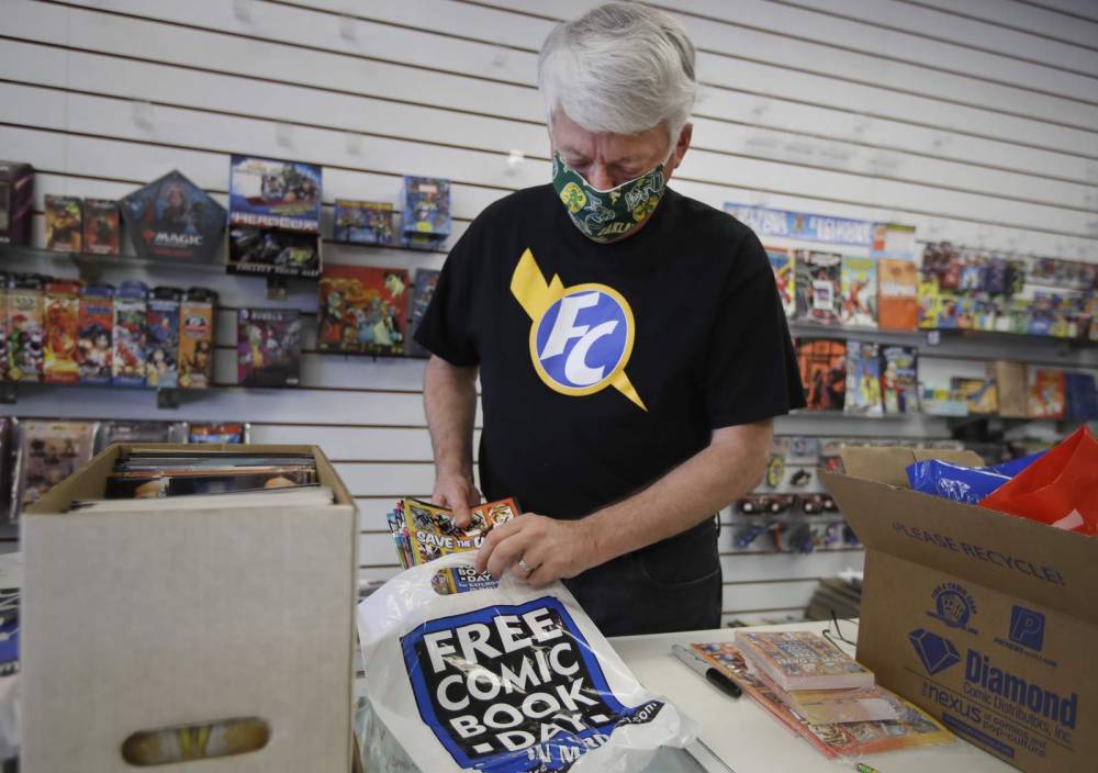 Socked by virus, comic book industry tries to draw next page - clickorlando.com - state Indiana
