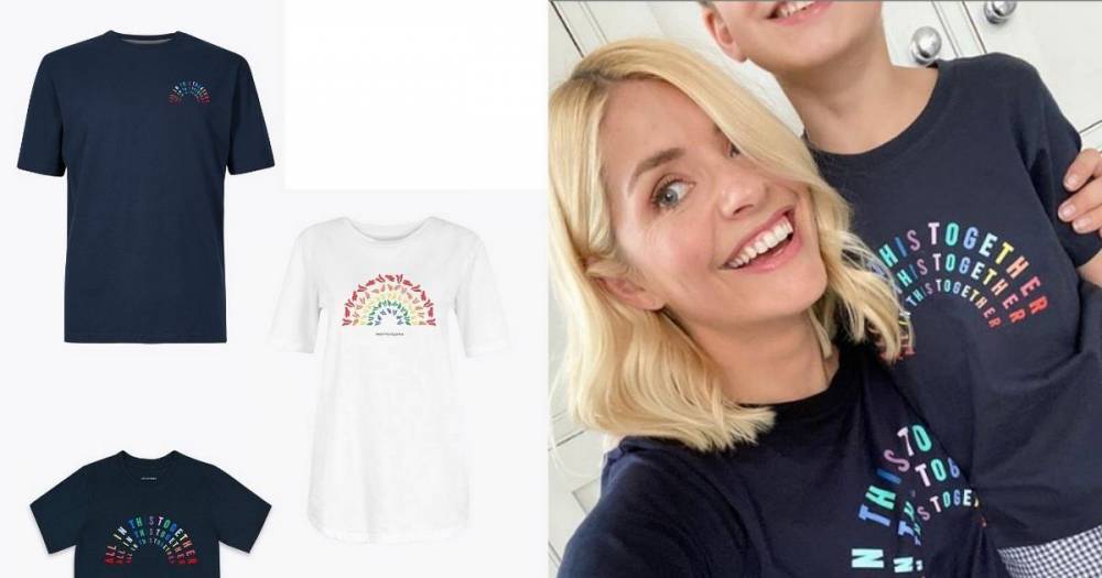 Marks and Spencer's sell out 'All in this together' charity t-shirt is back in stock - ok.co.uk