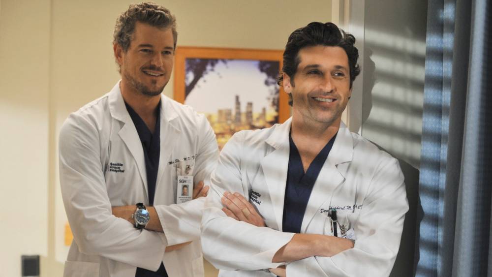 Former Grey's Anatomy Stars Eric Dane and Patrick Dempsey Reunited During Quarantine - glamour.com