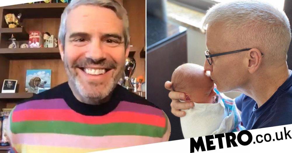 Andy Cohen - Andy Cohen wants his son to be BFFs with Anderson Cooper’s baby Wyatt - metro.co.uk - county Anderson - county Cooper