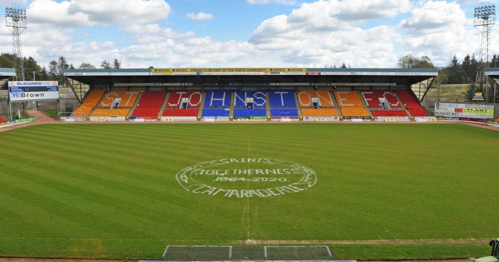 Chris Smith - St Johnstone use McDiarmid Park pitch to send message of solidarity - dailyrecord.co.uk