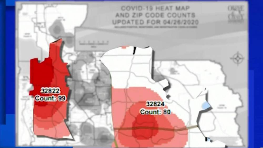 Orange County extends testing in coronavirus hot spots - clickorlando.com - state Florida - county Orange