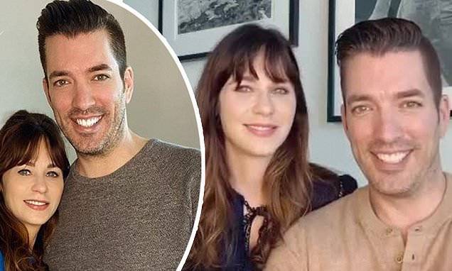 Jonathan Scott - Zooey Deschanel - Zooey Deschanel and Jonathan Scott to celebrate moms by hosting Mother's Day version of game night - dailymail.co.uk